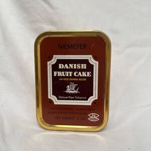 Danish Fruit Cake Deluxe Pipe Tobacco - Brown Tin